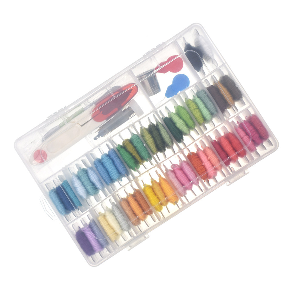 Embroidery Pattern - 50 Zestawów do haftowania dla początkujących