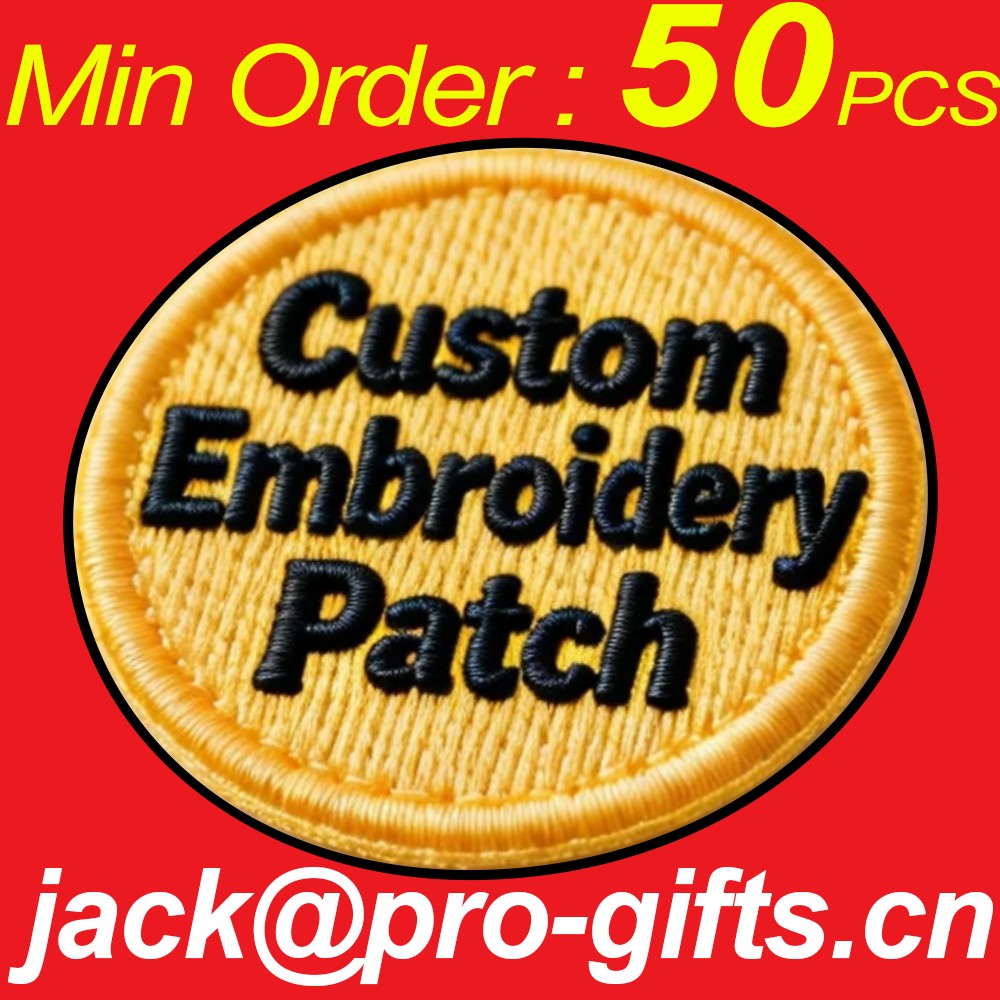 Embroidery Name Designs - Hurtowe okrągłe naszywki z haftem w