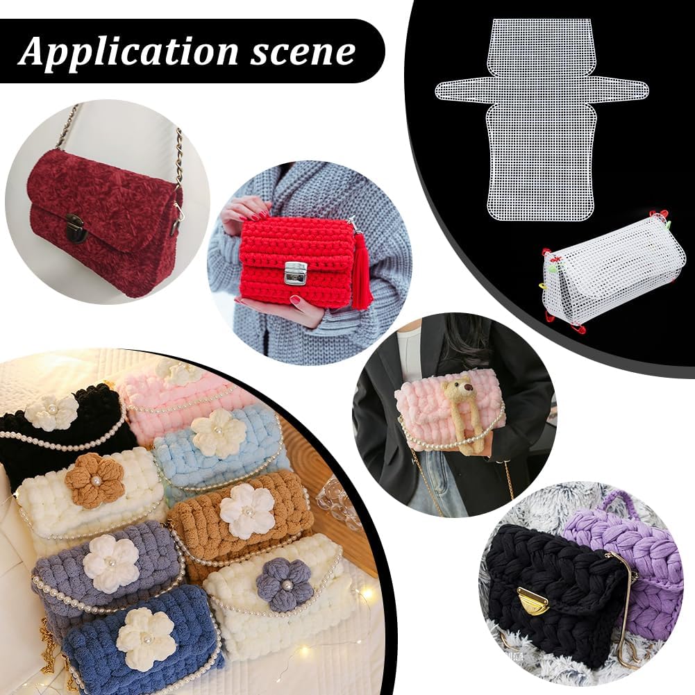 1-4 szt. Plastikowe siatki płó – Embroidery Ideas recenzja i cena