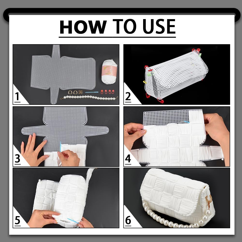 1-4 szt. Plastikowe siatki płó – Embroidery Ideas recenzja i cena