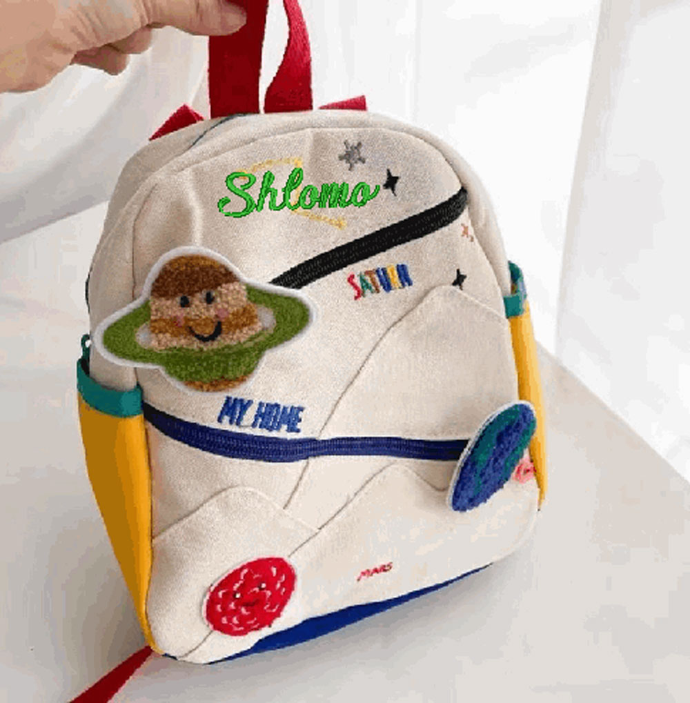 Personalizowany Plecak Planet  – Embroidery Name Designs recenzja i cena