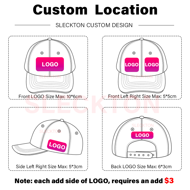 SLECKTON niestandardowa czapka – Embroidery Design Logo recenzja i cena