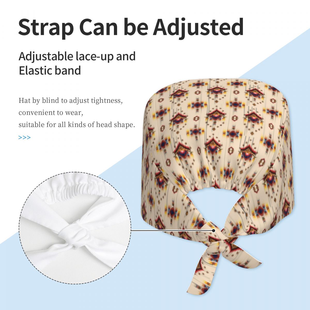 Wzór Ikat, abstrakcyjny haft,  – Embroidery Pattern recenzja i cena