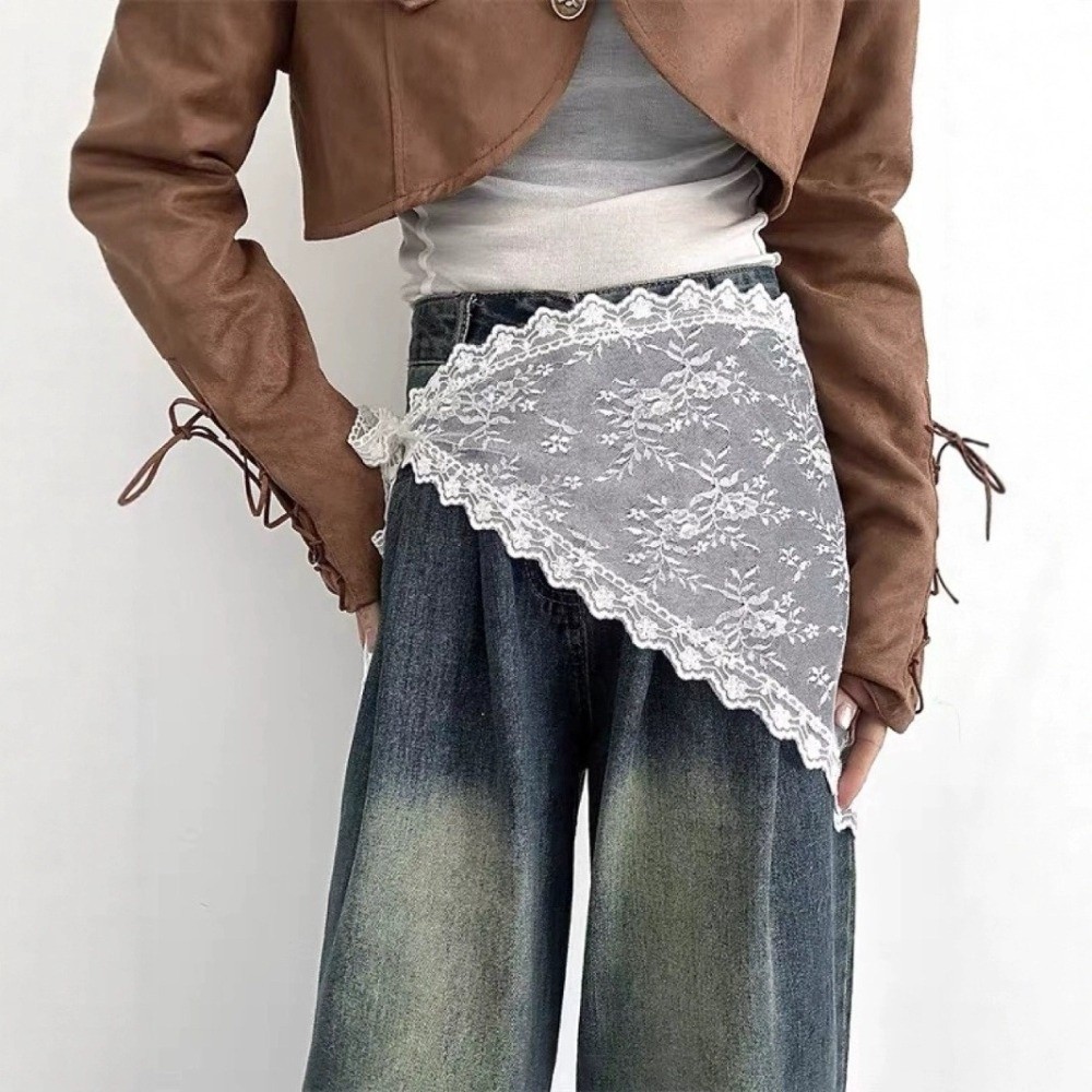 Miękki trójkątny fartuszek Y2K – Embroidery Apron recenzja i cena