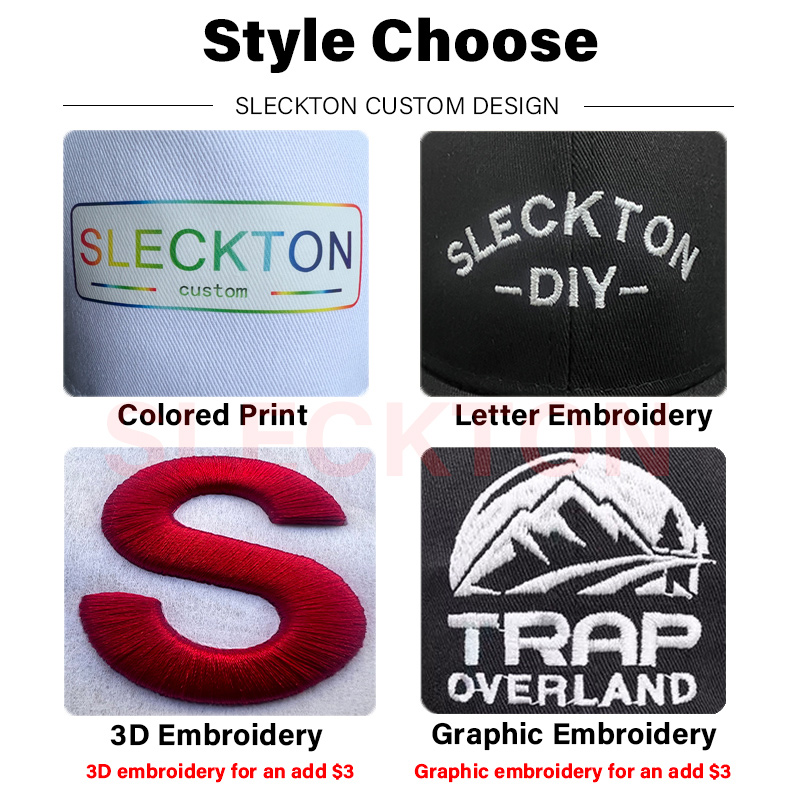 Czapka baseballowa SLECKTON z  – Embroidery Design Logo recenzja i cena