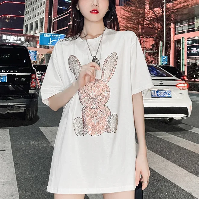 Damska letnia koszulka na co d – Embroidery Fashion recenzja i cena