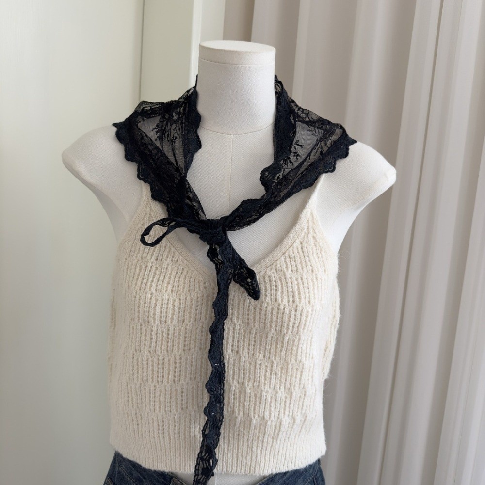Modna trójkątna fartuszka Y2K  – Embroidery Apron recenzja i cena