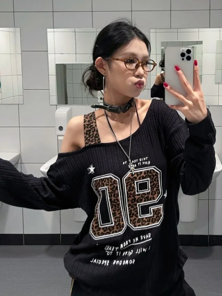 Koszulka damska Y2K patchworko – Embroidery Fashion recenzja i cena
