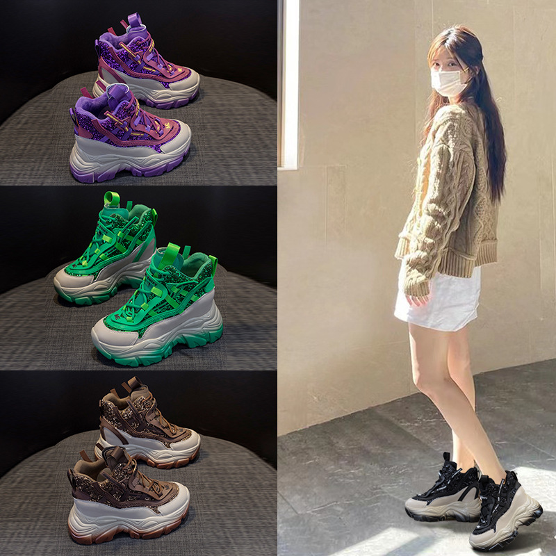 Damskie sneakersy na ukrytej k – Embroidery Cotton recenzja i cena