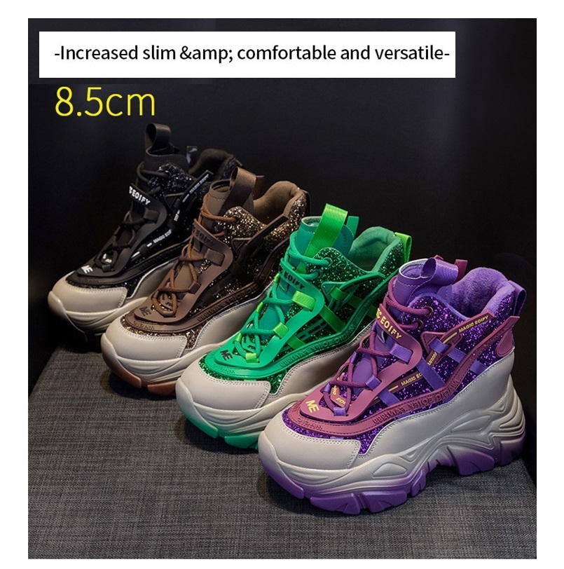 Damskie sneakersy na ukrytej k – Embroidery Cotton recenzja i cena