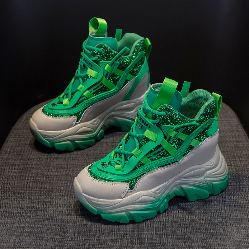 Damskie sneakersy na ukrytej k – Embroidery Cotton recenzja i cena