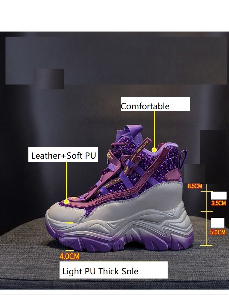 Damskie sneakersy na ukrytej k – Embroidery Cotton recenzja i cena