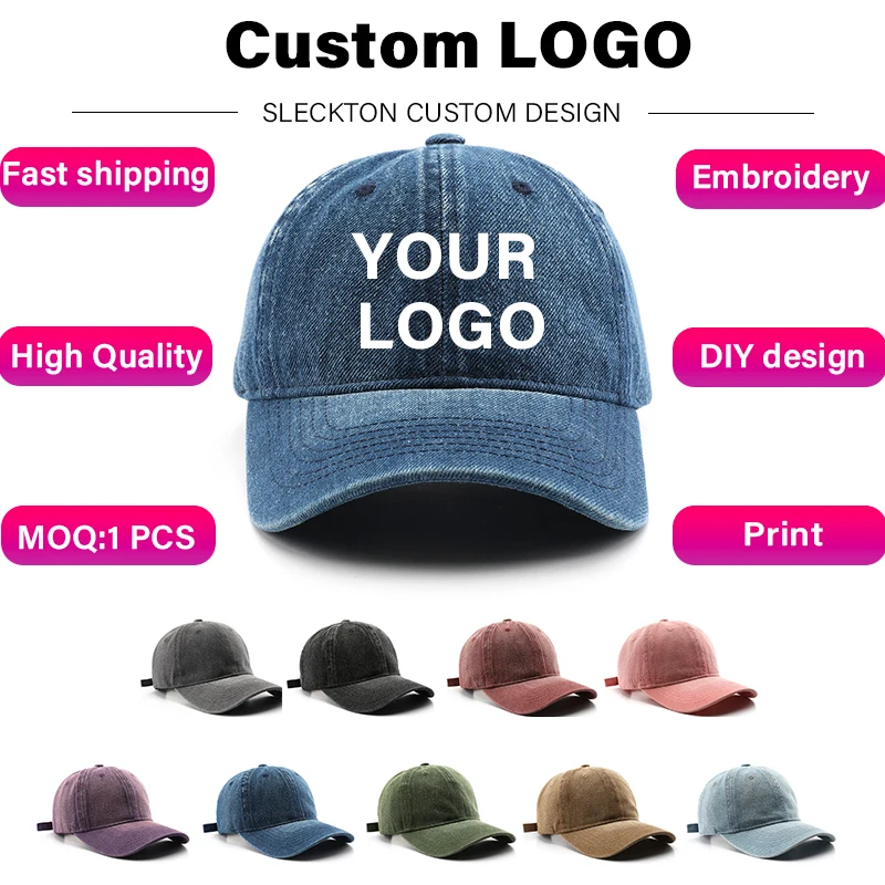 SLECKTON na zamówienie czapka  – Embroidery Design Logo recenzja i cena