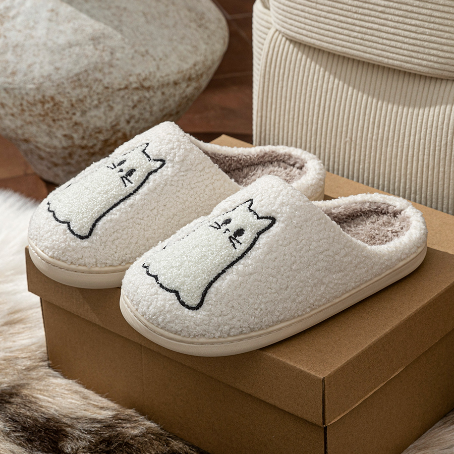 Urocze kapcie damskie z haftem – Embroidery Cotton recenzja i cena