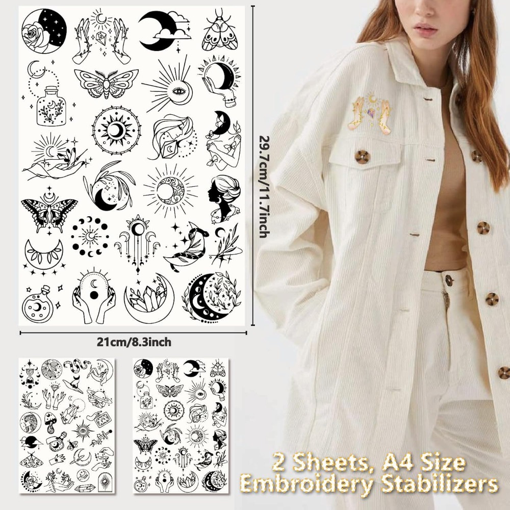 51Pcs Boho Moon Sun Rozpuszcza – Embroidery Ideas recenzja i cena